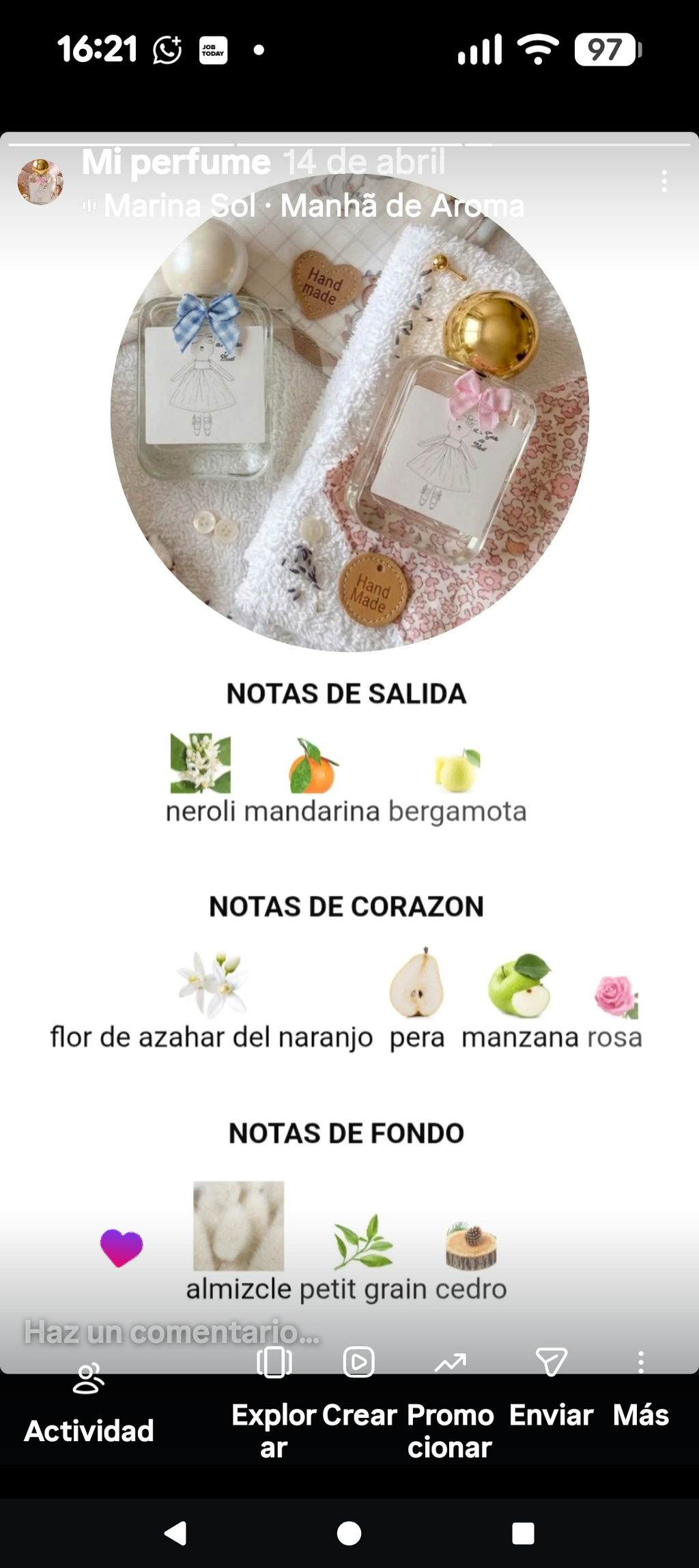Perfume bebés y mamás 30 ml